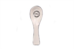 Spoon Rest White Ceramic French Design