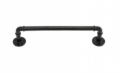 Towel Rail Black Iron - Various Lengths
