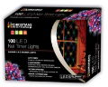 Christmas Lights  100 LED Warm White Net Timer 3xAAReq.