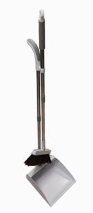 Dustpan & Brush Set Long Handle Combed