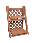 Garden Planter 2Shelf Wooden