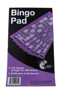 Bingo Pad CHILTERN WOVE 100Sheet 600 Game