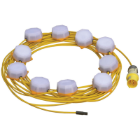 Festoon Kit 10x6.5Watt LED Lamp  22Mtr. 110Volt