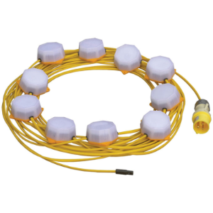 Festoon Kit 10x6.5Watt LED Lamp  22Mtr. 110Volt