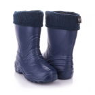 Wellington Termix Warm Lined Kids Navy - Various Sizes