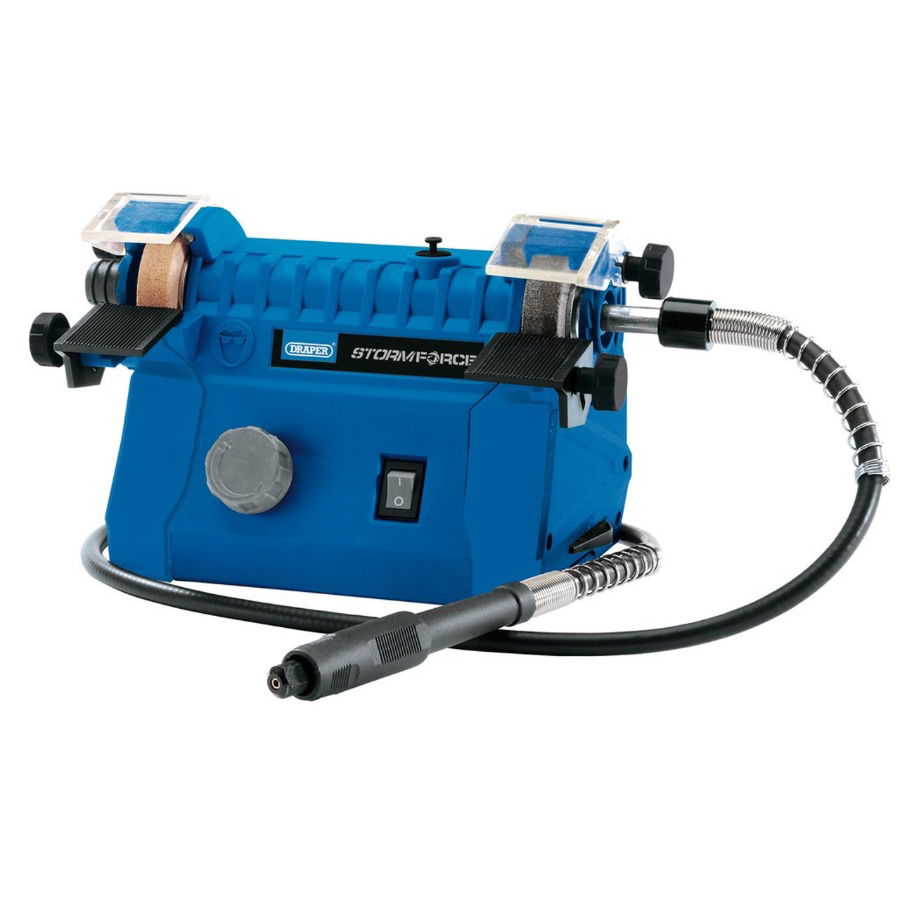 Mini bench grinder with flexi drive shaft discount