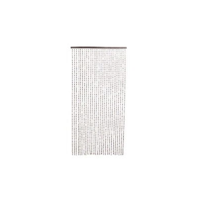 Beaded Curtain Wood & Bamboo 27Strandx180cm - Various Colours
