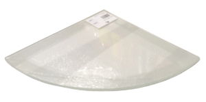 Shelf DURALINE Floating Glass Fr. Border Corner - Various Sizes