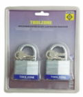 KDPLK063 - 2PC 50MM KEYED ALIKE PADLOCKS