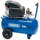 Compressor DRAPER 50Ltr. 1.5Kw 2HP & 5Mtr. Hose