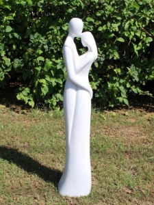 Garden Ornament AFFECTION WHITE Colour 132cm