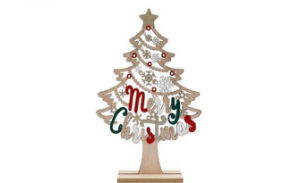 Christmas Decoration Tree 32cm Merry Christmas