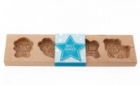 Cookie Mould Embossed Wood Animal Designs