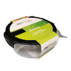 Food Box BOOST 1750ml Round Glass & Plastic Lid re:fresh
