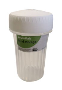 Food Storage Beaker 330ml  Screw Lid