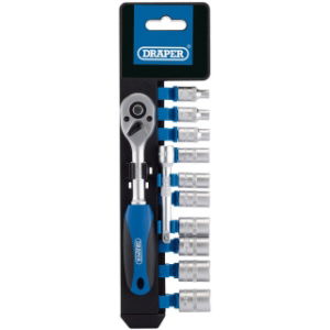 "Socket Set DRAPER MM 12Pce. 1/4"" Drive"