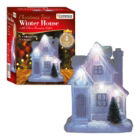Christmas LED Houses White Colour Changing