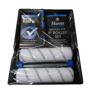 "Paint Roller & Tray 9"" SURE GRIP Twin Sleeve"