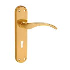 Handle Lock MILAN Polished Brass