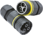 Connector 3Pole 16Amp Plug & Socket IP68