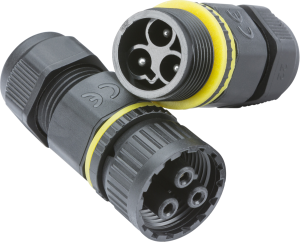 Connector 3Pole 16Amp Plug & Socket IP68