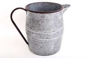 Planter Metal Jug Design 25cm