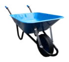 Wheelbarrow PROSTATE CANCER 90Ltr. Blue P.Proof Wheel