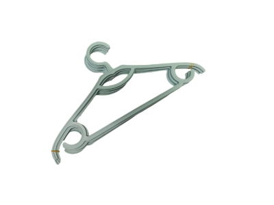 Coathanger WARRIOR Plastic 53.5cm & Hanging Loop - Various Colours