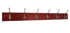 Coat Rack 6 Hook Mahogany Base Colour & EB Hat & Coat