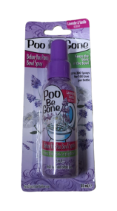 Toilet Air Freshener POO BE GONE 55ml Liquid Spray