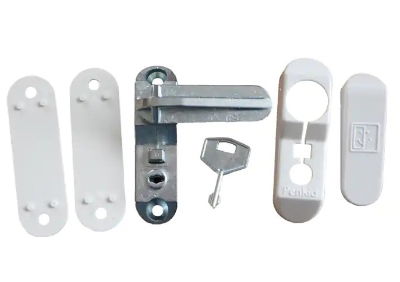 Window Sash Jammer PENKID White 250KG Breaking Load