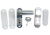 Window Sash Jammer PENKID White 250KG Breaking Load