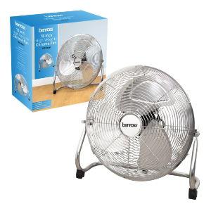 "Fan 18"" Chrome High Velocity"