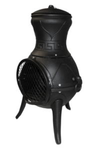 Chimnea Ornate Cast Iron DUMPY