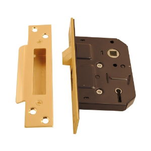 "Lock Mortice Sash 76mm(3"") 3L. E.B."