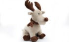 Christmas Door Stop 23x30cm Reindeer Beige & Brown