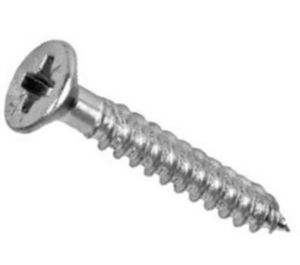 Screw Z/P Pozi CSK  4x1 3x 25 x200