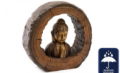 Ornamental Buddha in Tree 43cm Ext.