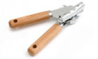 Tin Opener 19cm Rotary SS & Beechwood