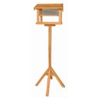 Bird Table Wooden with Built in Feeder