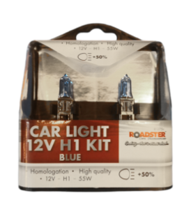 Car Bulb ROADSTER H1 12Volt 55Watt Blue x2