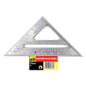 "Square Speedy Roofers Rafter  7"" Aluminium"