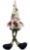 76cm Long Legs Christmas Santa - Mr or Mrs