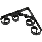 Shelf Bracket Scroll Black - Various Sizes