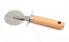 Pizza Cutter 19cm Wheel SS & Beechwood