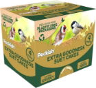 Bird Feed PECKISH Suet Cake Peanut & Mealworm x4