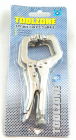 KDPWH041 TOOLZONE 2PC 4'' MINI C CLAMPS