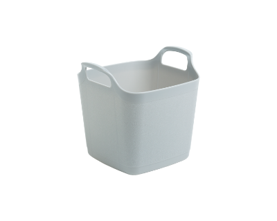 Tub All Purpose Calibrated Flexi Trug Square Gy. - Various Sizes