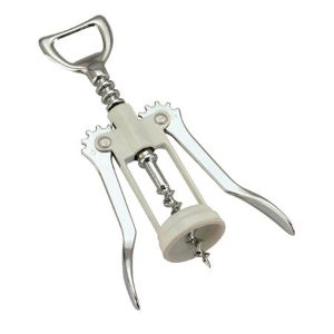 Corkscrew and Bottle Opener White