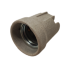 Lampholder ES Ceramic Screw Through Base
